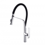 Aqua Chrome Round Sink Mixer